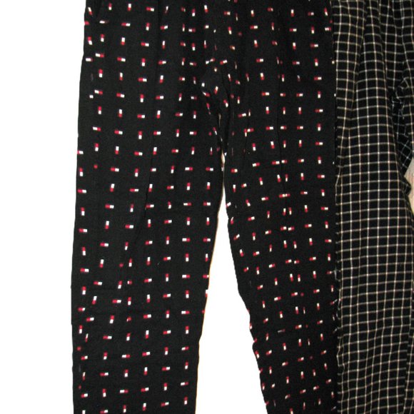 Two Tommy Hilfiger Pajama Pants ~ Bottoms Men's Size Small 100% Cotton - Picture 2 of 11